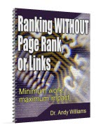 Ranking without Page Rank or Links